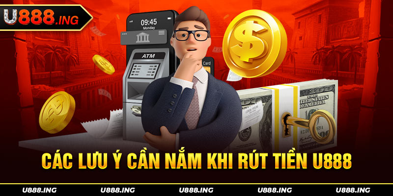 Nắm chi tiết các lưu ý để giao dịch rút tiền U888 thành công