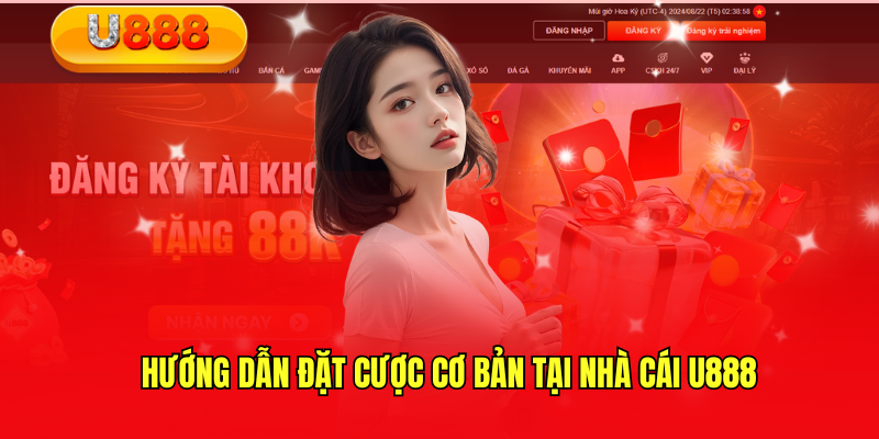 hướng dẫn đặt cược cơ bản tại nhà cái u888